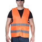 CHALECO REFLECTIVO PESADO NARANJA