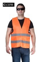 CHALECO REFLECTIVO PESADO NARANJA