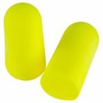 Tapones auditivos 3M™ E-A-Rsoft™ Yellow Neons™ 312-1250, sin cordón, bolsa de polietileno, 2000 pares/empaque