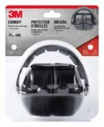 3M™ Orejera Plegable 90563H1-DC, Negro, 5 orejeras / estuche