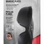 Gafas con Patillas Planas Anti-Rayaduras 3M™, 47011H1-DC, Negro/Gris, Lente Gris, 6/Caja