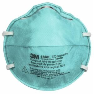 Respirador de Asistencia Médica para Partículas y Mascarilla Quirúrgica 3M™ 1860