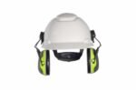 Orejeras 3M™ PELTOR™ X4 X4P3E/37278(AAD), integradas en el casco de seguridad, 10 unidades/empaque