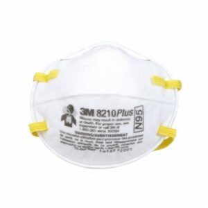 3M ™ Respirador de preparación de pintura desechable de rendimiento Partículas N95, 8210PP20-DC, 20 cada una / paquete, 4 paquetes / caja