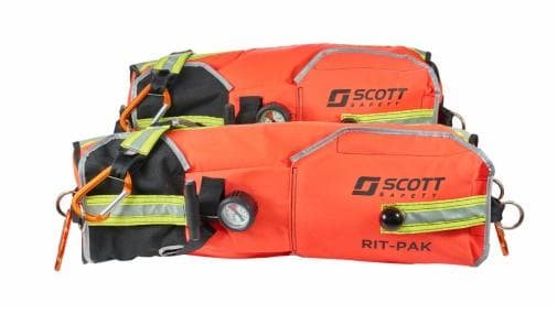 Sistema de Suministro de Aire de Emergencia de Ataque Rápido RIT-Pak de 3M™ Scott™