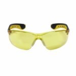 3M™ Gafas de seguridad de Sien Plana 47013-WV6-NA, Lente ámbar/anti-arañazos, Marco Negro/Amarillo, 1 Gafa/Paquete - Imagen 3