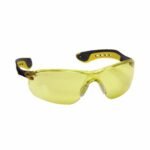 3M™ Gafas de seguridad de Sien Plana 47013-WV6-NA, Lente ámbar/anti-arañazos, Marco Negro/Amarillo, 1 Gafa/Paquete - Imagen 2