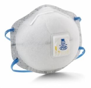 Respirador para Partículas 3M™ 8576, P95, con Válvula, 80/Caja
