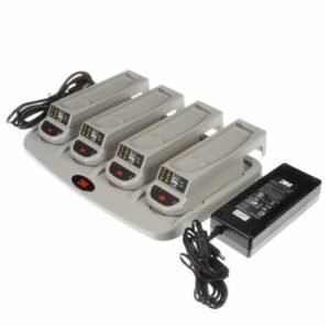 Kit de Cargador de Batería de 4 Estaciones 3M™ TR-344N, para Versaflo™ TR-300 y Speedglas™ TR-300-SG PAPR, 1/Caja