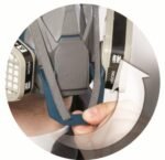 Respirador Reusable Resistente Media Cara con Enganche Rápido 3M™ 6502QL / 49490 mediano, 10/CS - Imagen 3