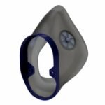 Ensamble de Copa Nasal 3M™ FF-400-11, Azul/Gris, 5 por Caja