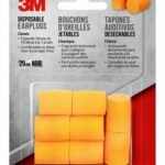3M ™ Tapones Auditivos clásicos Desechables 90580H4-C, 4 pares / paquete, 10 paquetes / estuche