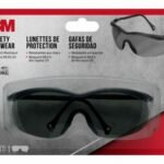 3M™ Gafas de seguridad  90969H1-C, Negro y Lente gris, Antirasguño,  10/Paquete