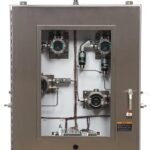 Sistema de detección de pozo húmedo de tres gases