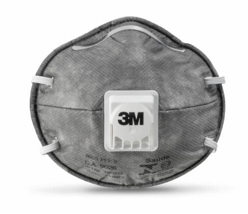 Respirador Desechable Tipo Copa 3M™ 8023, Carbón Activado