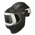 3M™  Speedglas™ 9100 MP, Careta para Soldadura, para conectar a PAPR,  con casco, Ventanas Laterales, sin Filtro ADF