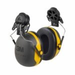 Orejeras 3M™ PELTOR™ X2 X2P3E/37276(AAD), integradas en el casco de seguridad, 10 unidades/empaque