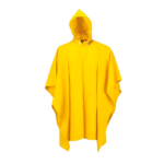 Poncho estándar amarillo
