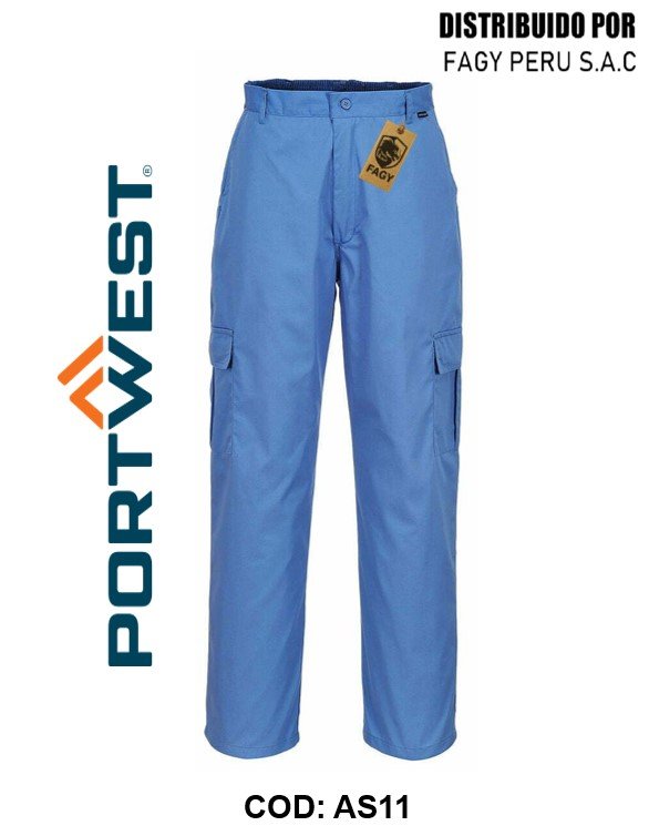 Pantalón ESD, antiestático AS11