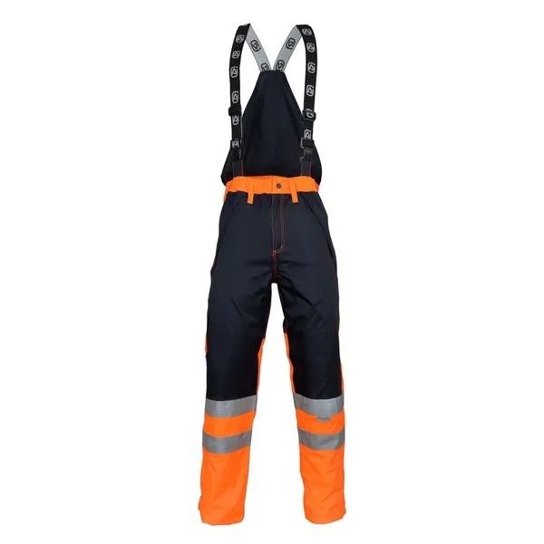 Pantalón jardinera naranja- azul Absolute zero Alpine